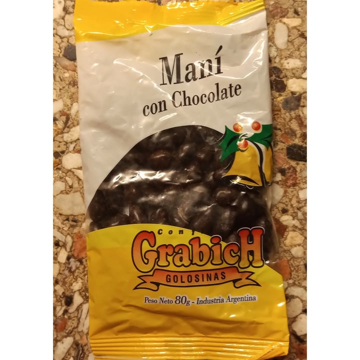 photo of Grabich Maní Con Chocolate Marca "Grabich" shared by @ludbmila on  29 Dec 2020 - review