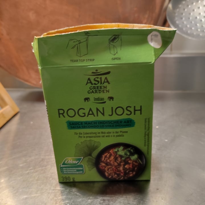 review photo of Asia Green Garden ROGAN JOSH salsa secondo lo stile indiano shared by @vegvegvegveg on 19 Nov 2022 - review