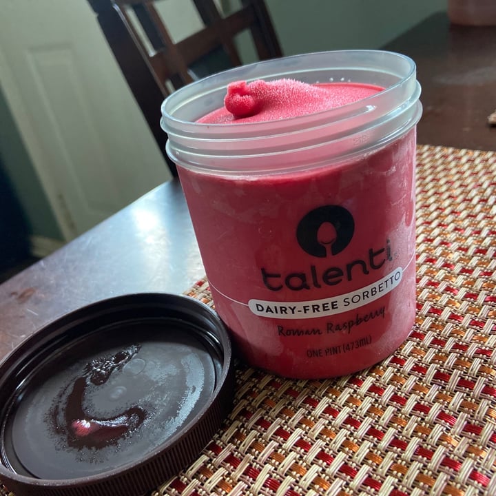 photo of Talenti Gelato ROMAN RASPBERRY SORBETTO shared by @malvinaaa on  21 Jun 2020 - review