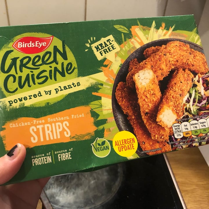 photo of Findus Green cuisine southern chick'n strips shared by @jrene on  03 Feb 2022 - review