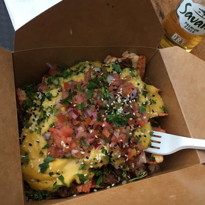 photo of Lekker Vegan Kloof Loaded nacho bowl shared by @annabrooke on  15 Jun 2021 - review