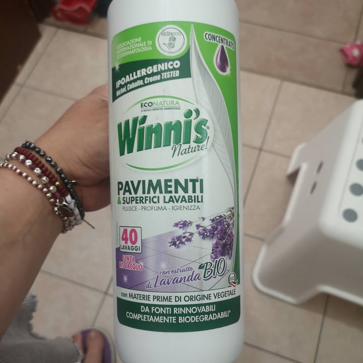 photo of Winni's Naturel Detersivo per pavimenti e superfici lavabili shared by @millymilly on  14 Jun 2022 - review