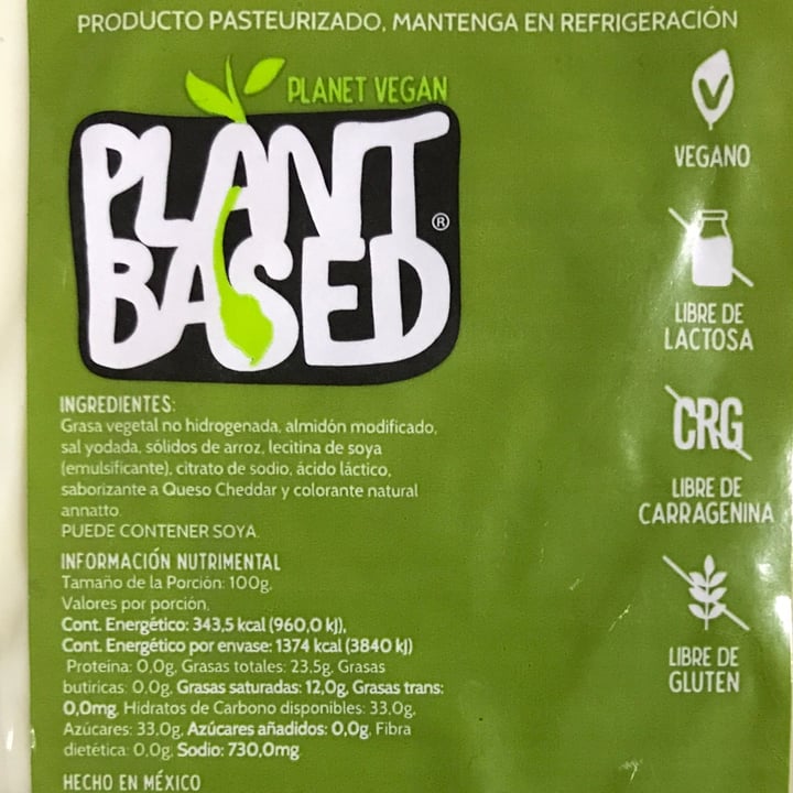 photo of Planet Vegan Plant Based Mozzarella shared by @laurafonck on  15 Apr 2021 - review