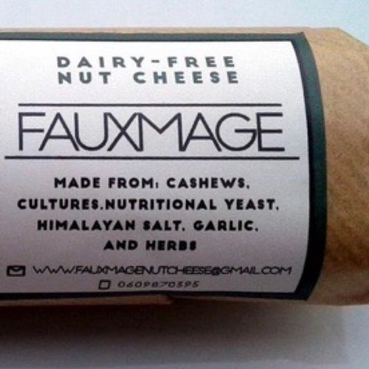 photo of Fauxmage Chévre-Style Cashew Cheese Range shared by @vegan28 on  26 Apr 2020 - review