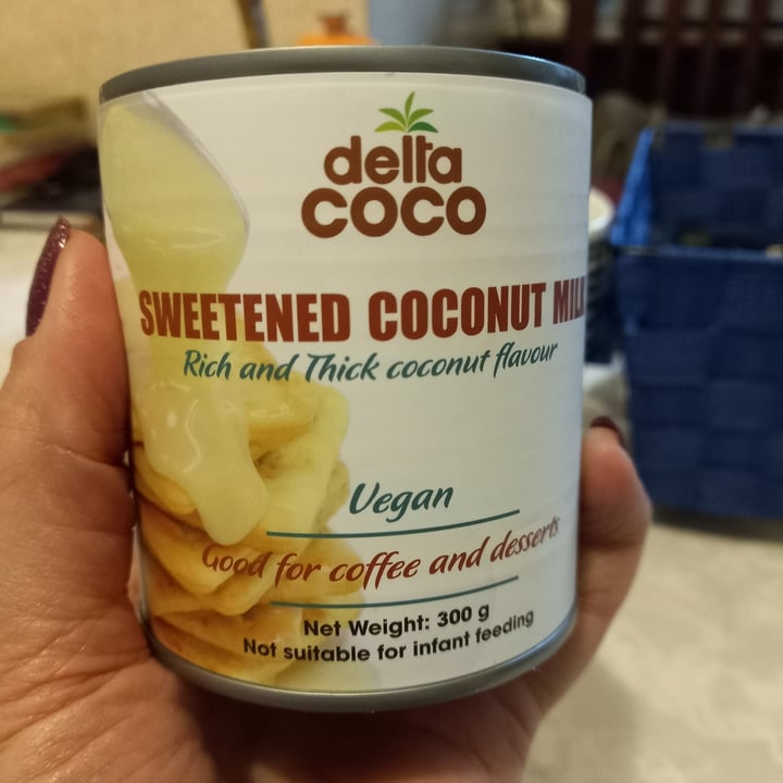 review photo of Delta Coco Sweetened coconut milk shared by @joybug on 19 Sep 2021 - review