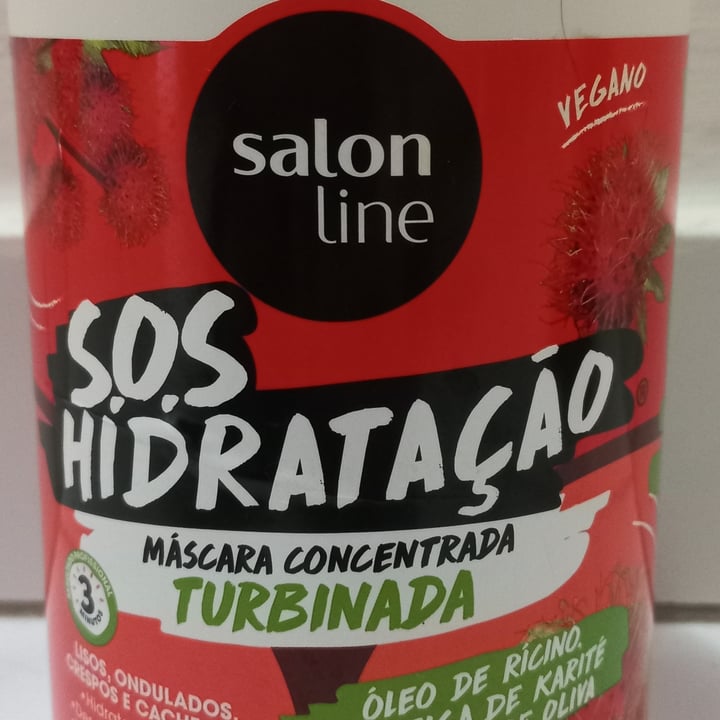 photo of Salon line Creme de hidratação óleo rícino shared by @annuskaguerra on  19 Apr 2022 - review