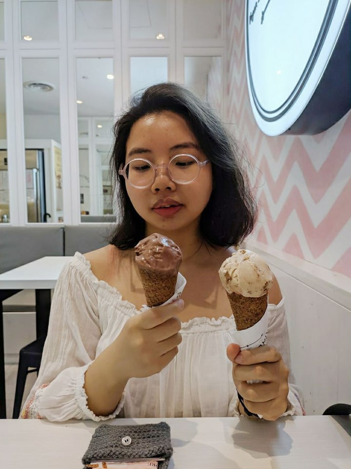 photo of Kind Kones Salted Chocolate Chip Ice Cream shared by @simhazel on  04 Jan 2020 - review