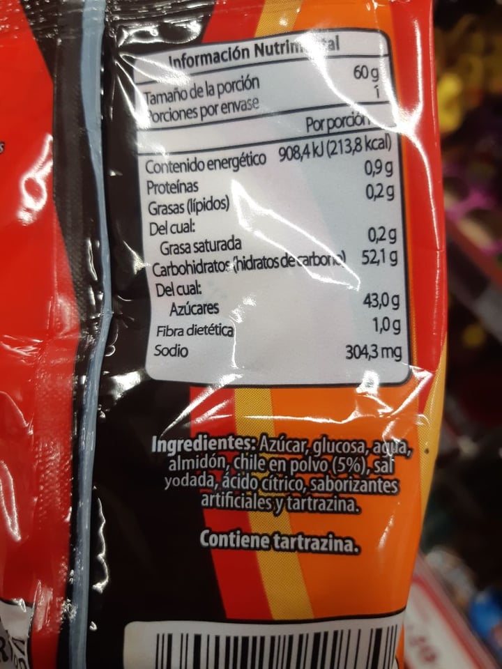 photo of Blitz Manguito De Gomita Enchilado shared by @karicampos on  19 Dec 2019 - review