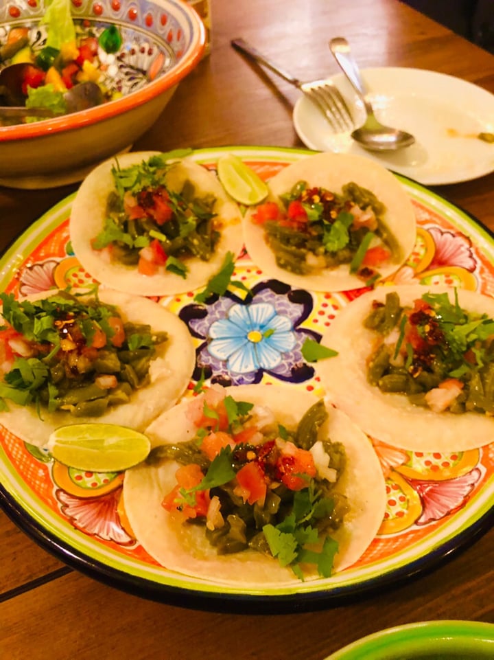 photo of Shibuya Mexican CASA DE SARASA Nopal tacos shared by @proofofquack on  28 Jan 2019 - review