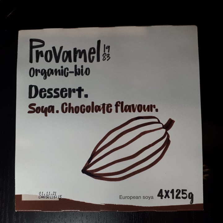 photo of Provamel Dessert Soya Chocolate Flavour shared by @stephalish on  30 Jun 2021 - review