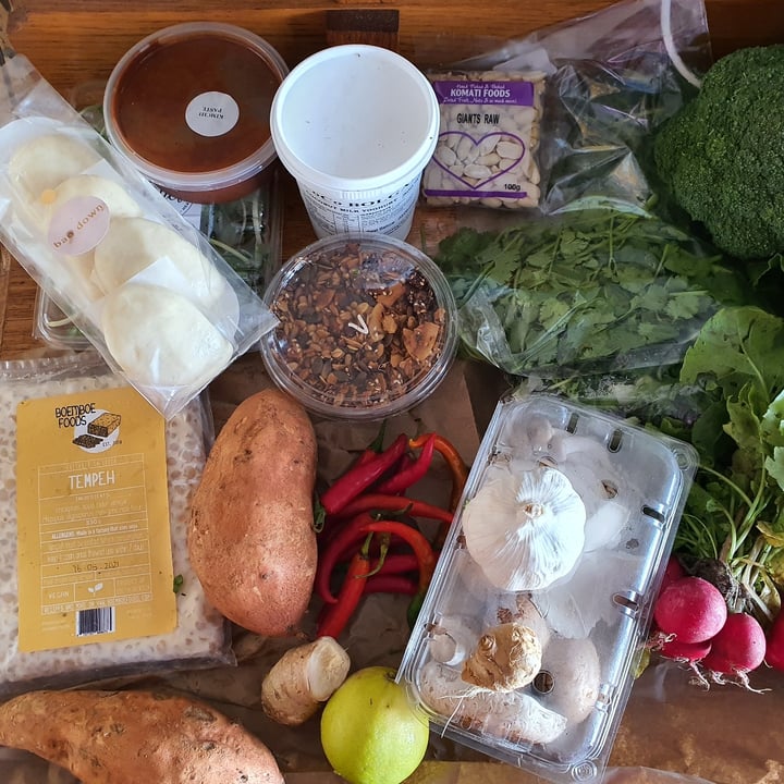 photo of UCook SA Plant-Based Farmer’s Market Box shared by @rheamorar on  28 Jul 2020 - review