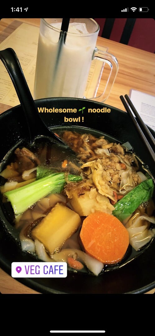 photo of Veg Cafe Kway Teow Soup shared by @graceyuki on  08 Aug 2019 - review