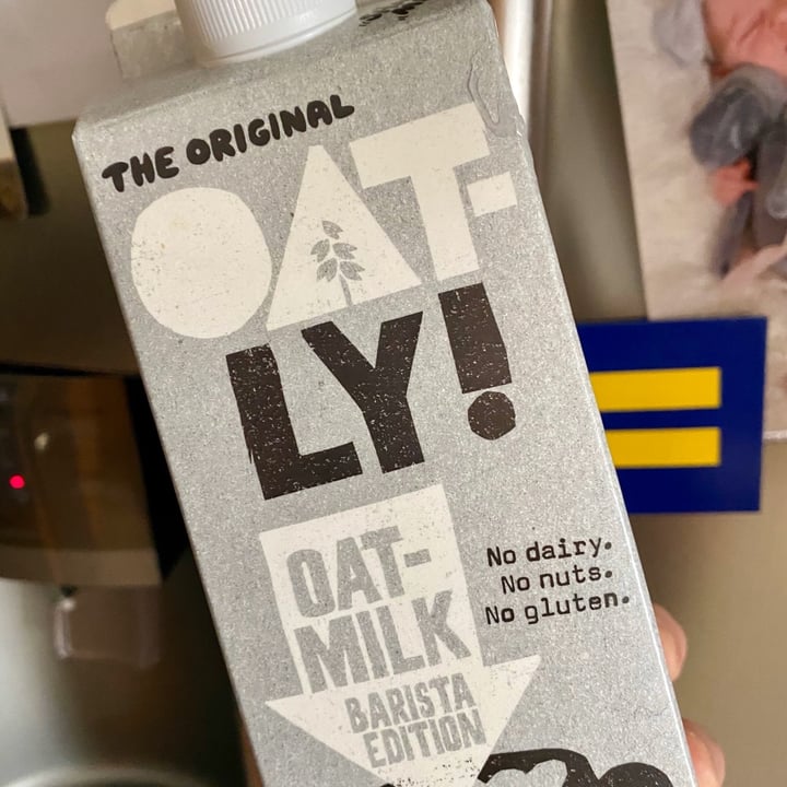 photo of Oatly Oat Drink Barista Edition  shared by @veganexplorer on  07 Feb 2020 - review