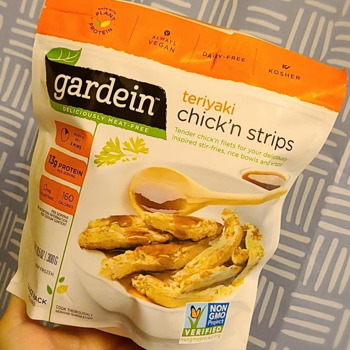 photo of Gardein Teriyaki Chick`n Strips shared by @agreene428 on  08 Feb 2022 - review