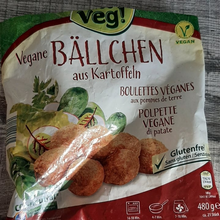 photo of Just Veg! (ALDI Italy) Ballchen - mini polpette vegane shared by @rross14 on  25 Dec 2021 - review