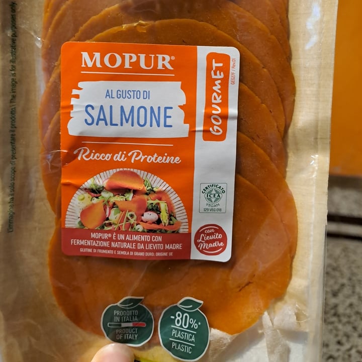 photo of Mopur vegetalfood Mopur Gusto Salmone shared by @squizz on  17 Sep 2022 - review