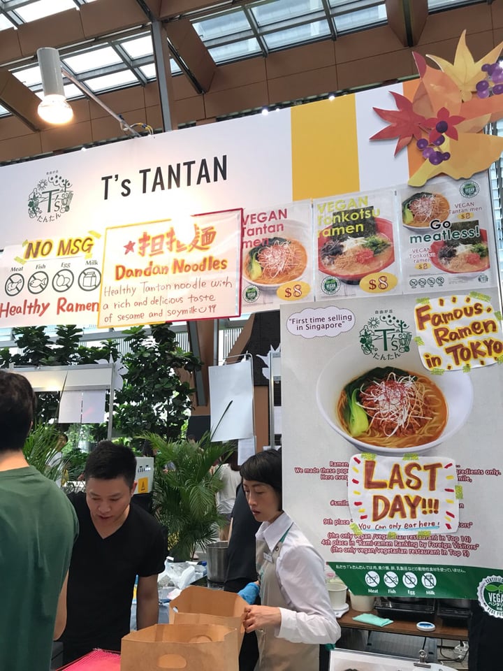 review photo of T's TanTan Ecute Ueno Vegan Ramen shared by @peiyingxlim on 14 Oct 2018 - review