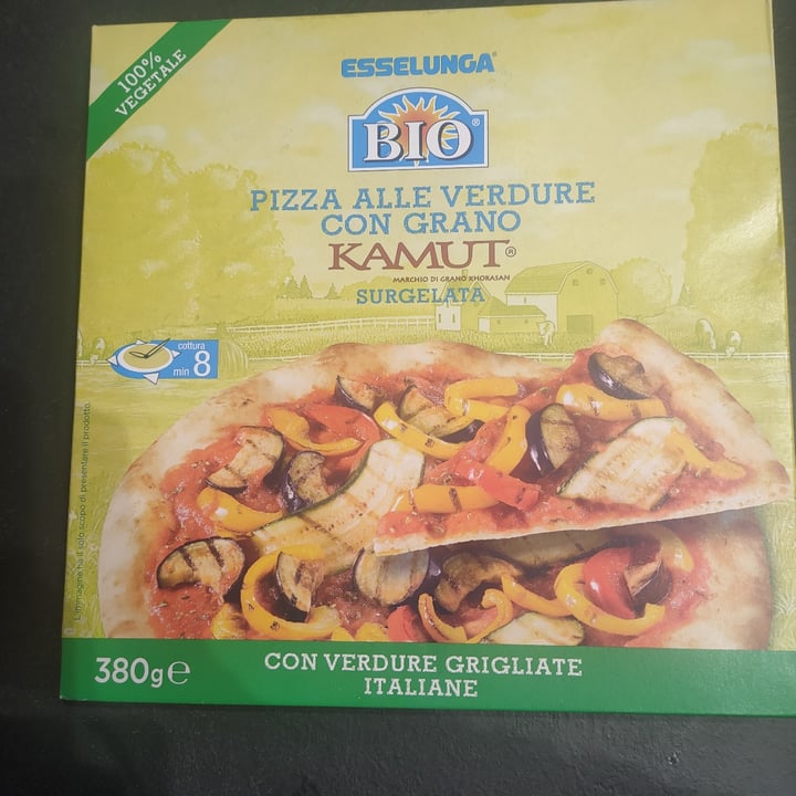 photo of Esselunga Bio Pizza alle verdure con grano kamut shared by @agnetrem on  27 Apr 2022 - review