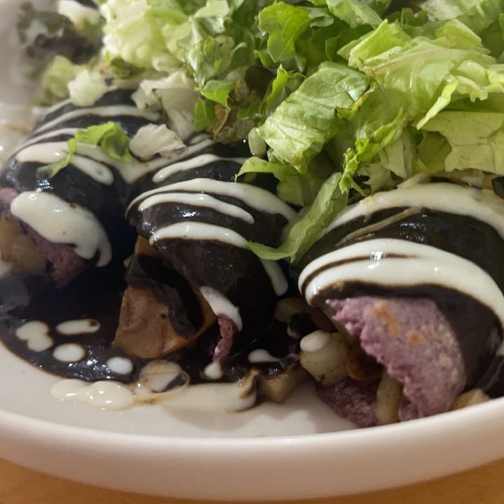 review photo of Choclo y Maíz Cocina vegana Enchiladas shared by @vivicmrnp on 07 Mar 2022 - review