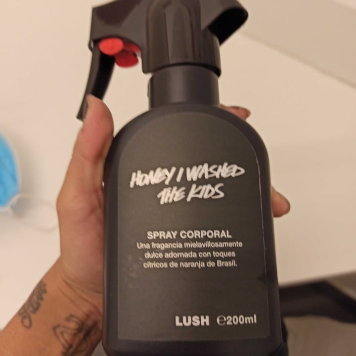 photo of LUSH Fresh Handmade Cosmetics Honey I Wash The Kids - Body Spray shared by @earthling-23 on  01 Aug 2020 - review