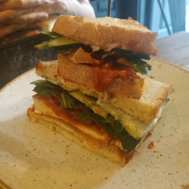 Photo of the dish “Meet sandwich”
