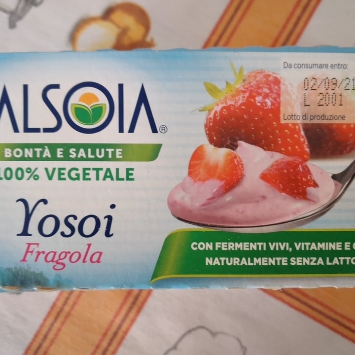 review photo of Valsoia Yogurt Yosoi Fragola shared by @nicoletta79 on 20 Aug 2021 - review