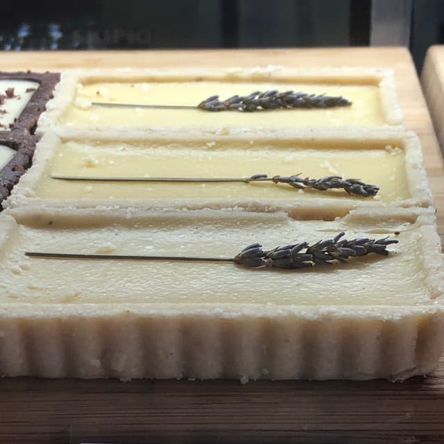 Photo of the dish “Lemon lavender tart”