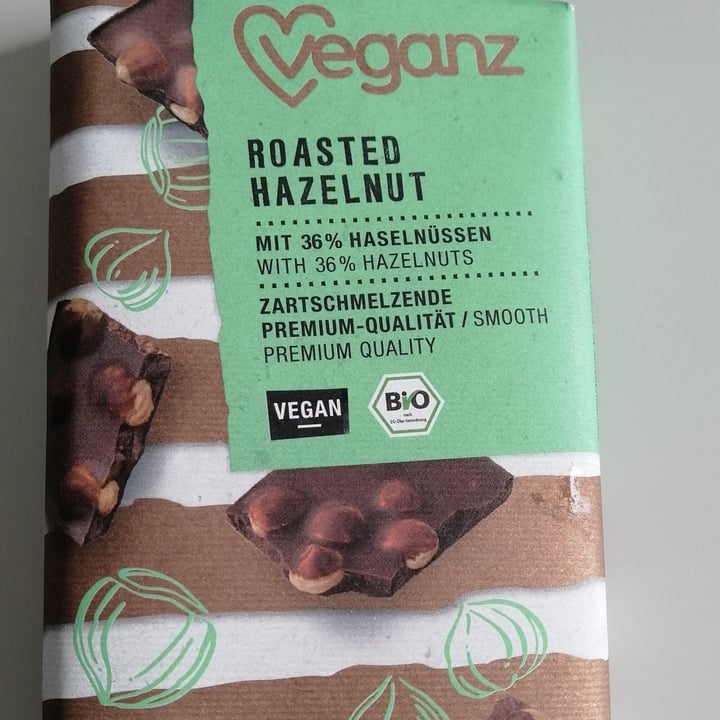 photo of Veganz Chocolate Roasted Hazelnut shared by @castiel on  03 Mar 2022 - review