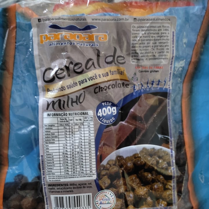 review photo of paraoara Cereal achocolatado paraoara shared by @acaciafernandes on 01 May 2022 - review
