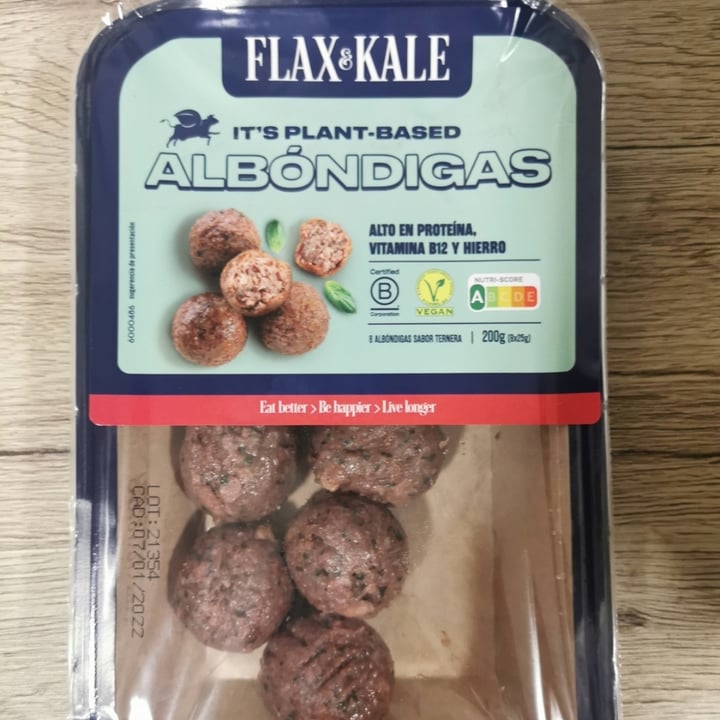 photo of Flax & Kale Albóndigas shared by @ladyvegan84 on  21 Apr 2022 - review