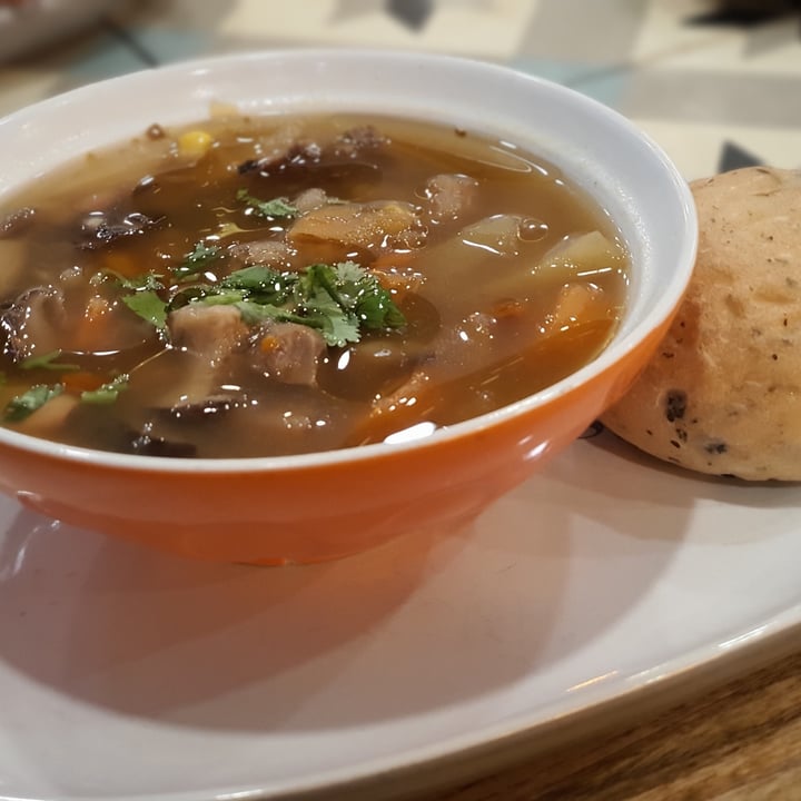review photo of The Soup Spoon Union Perfect Vegan Mushroom Broth shared by @frapperya on 14 Feb 2021 - review