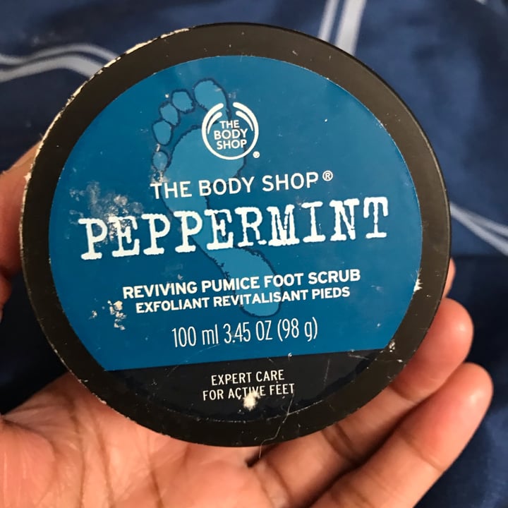 review photo of The Body Shop Peppermint Foot Scrub shared by @serena717 on 24 May 2022 - review