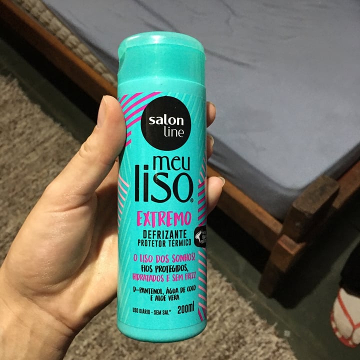 review photo of Salon line Meu liso Protetor térmico shared by @irisjfl on 13 Sep 2022 - review