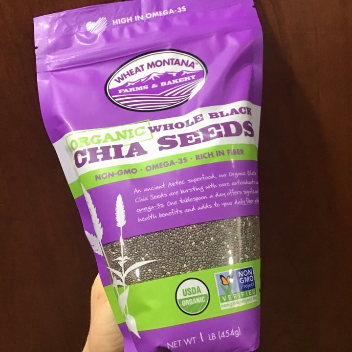 photo of Wheat Montana Organic Whole Black Chia Seeds shared by @bryansoccer95 on  27 Apr 2020 - review