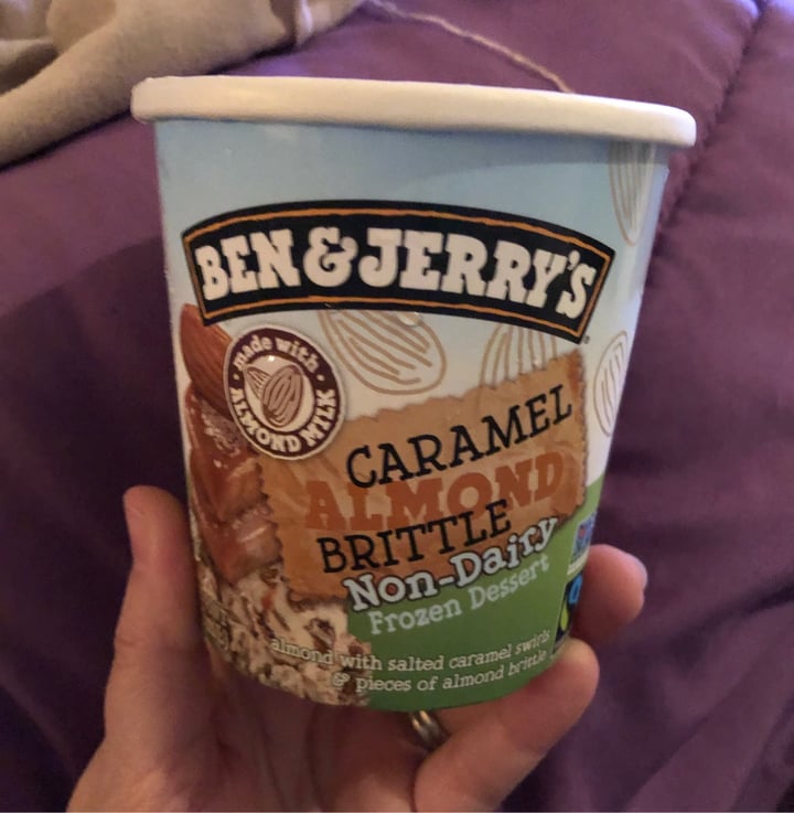 photo of Ben & Jerry's Peanut Butter Half Baked Non-Dairy Frozen Dessert shared by @forthecritters on  26 Apr 2020 - review