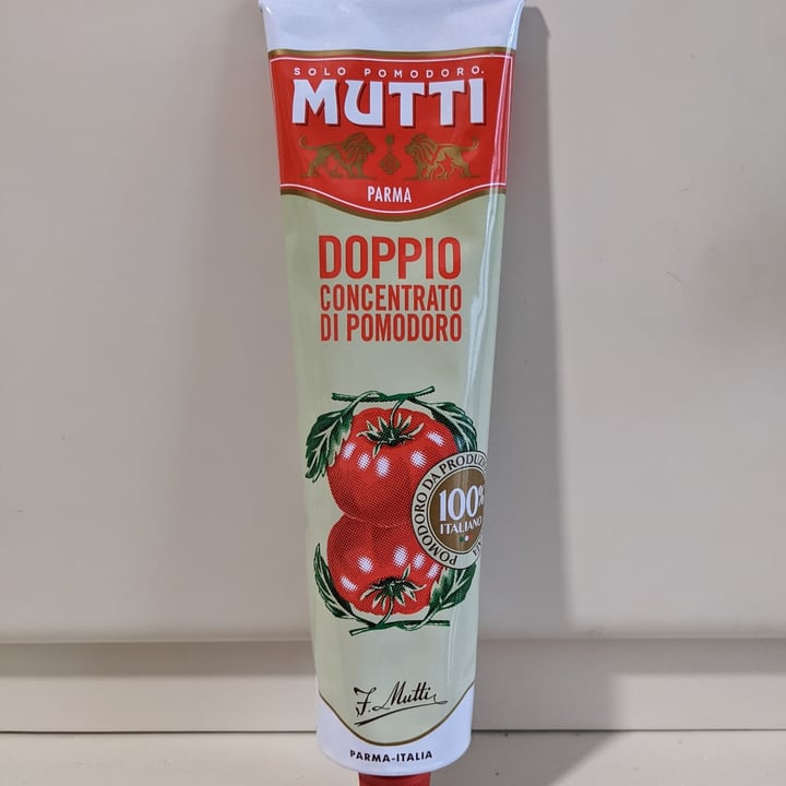 photo of Mutti Doppio Concentrato Di Pomodoro shared by @worldthroughmymind on  15 Apr 2022 - review