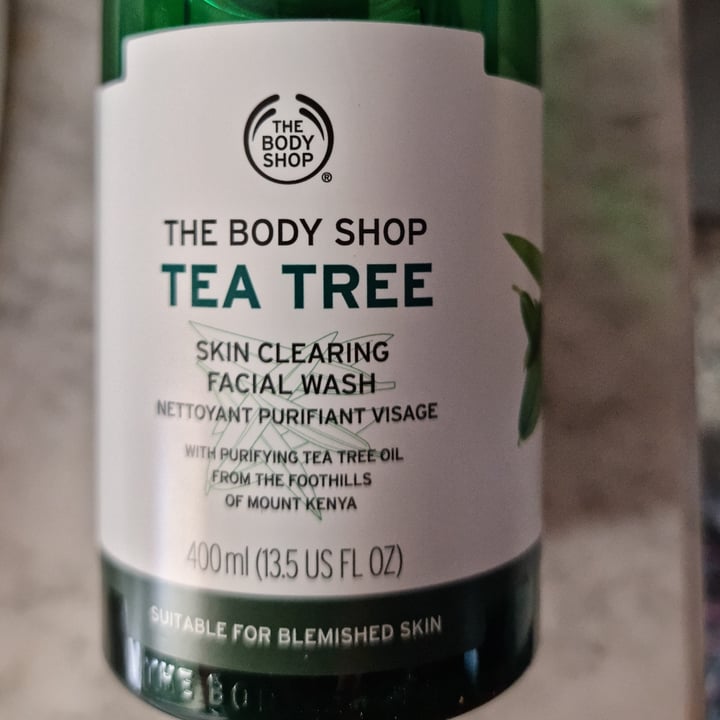 photo of The Body Shop Tea Tree Facial Wash shared by @miramiravegan on  26 Sep 2022 - review