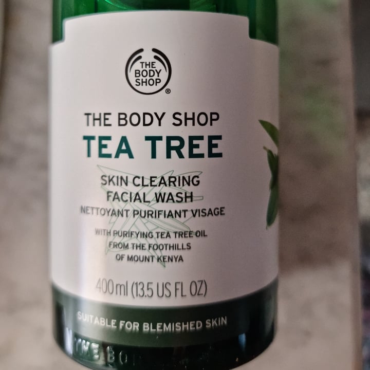 review photo of The Body Shop Tea Tree Facial Wash shared by @miramiravegan on 26 Sep 2022 - review