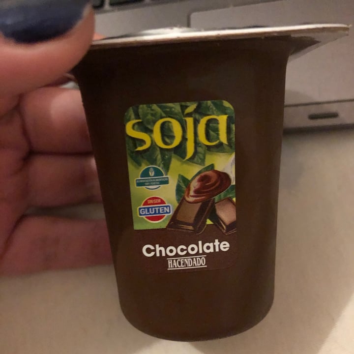 photo of Hacendado Soja Chocolate shared by @raquelalexandrasilv on  12 Jun 2020 - review