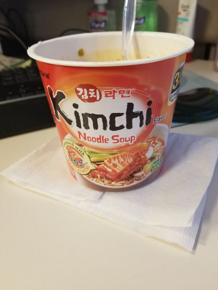 photo of NONGSHIM (농심) Kimchi Noodle Soup shared by @laurag034 on  21 Jan 2020 - review