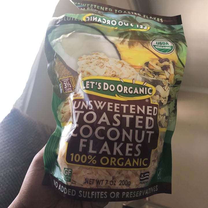 photo of Let’s Do Organic Organic Toasted Coconut Flakes shared by @nchioma on  05 May 2020 - review