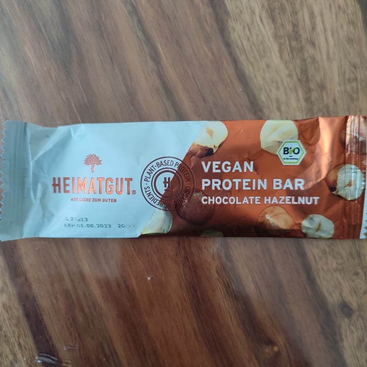 review photo of Heimatgut Protein bar chocolate hazelnut shared by @sara90s on 14 Oct 2022 - review