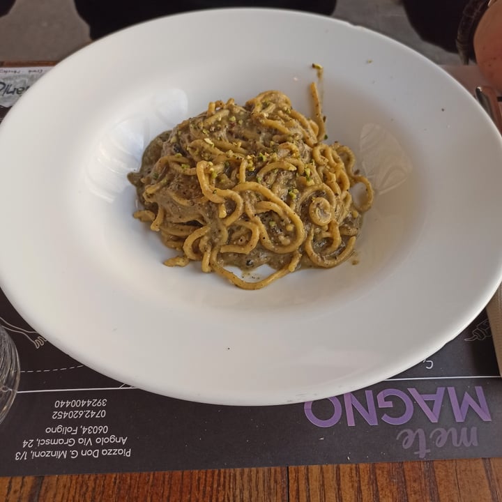 photo of Ristorante MeTeMagno Foligno Tagliolini Porcini E Tartufo Con Pistacchio shared by @sofipanfi97 on  01 Dec 2021 - review