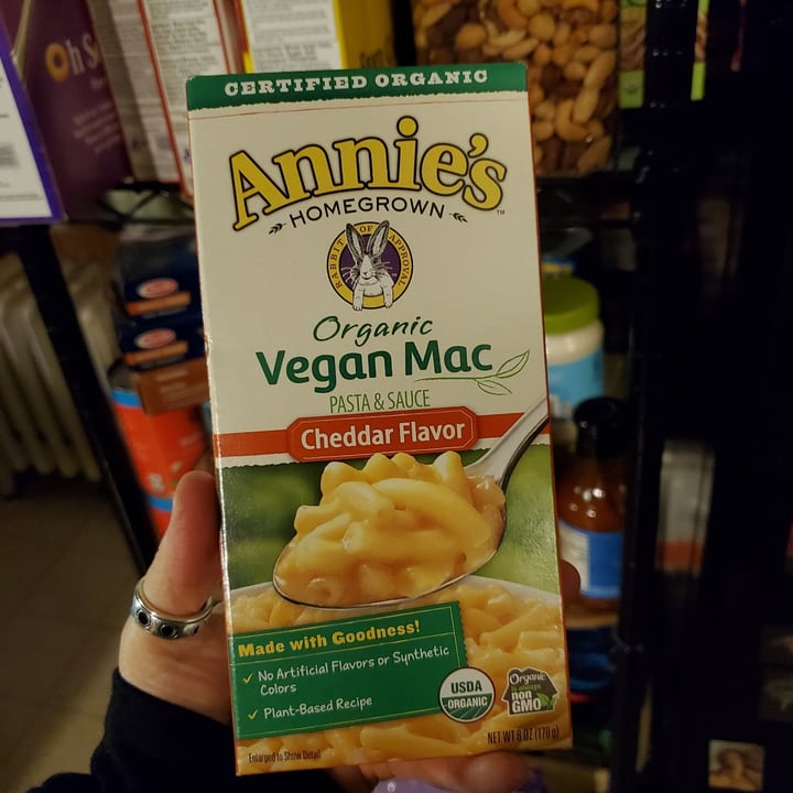 photo of Annie’s Annie's Vegan Macaroni shared by @theveganwitch13 on  20 Jan 2022 - review