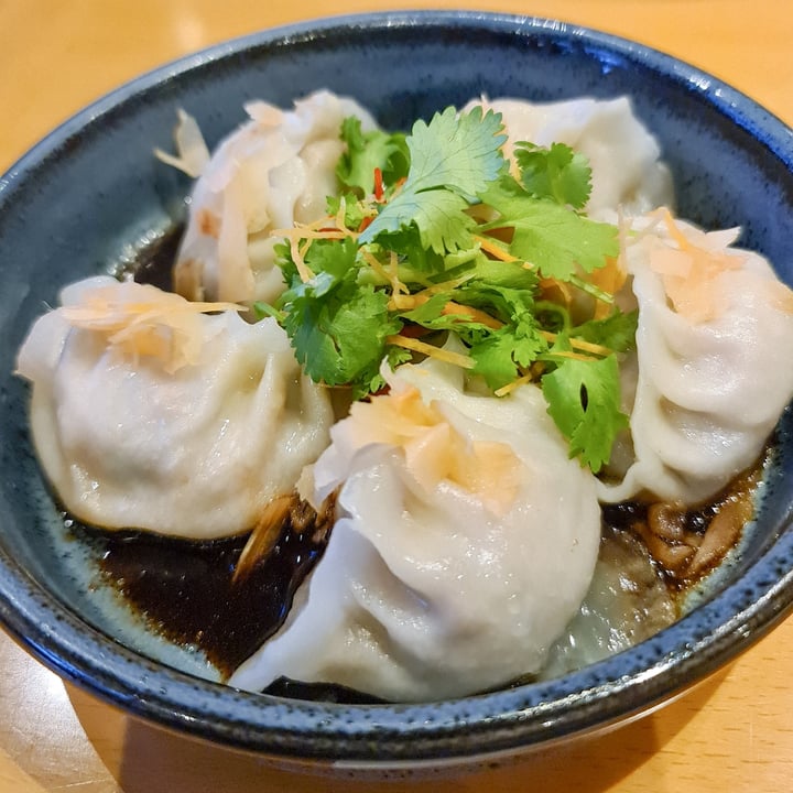 photo of The Courtyard Breaded Omni Meat Katsu Curry, Omni Meat & Chive Gyoza, Granny Smith Apple Cinnamon Streusel shared by @jaydenl on  22 Jan 2021 - review