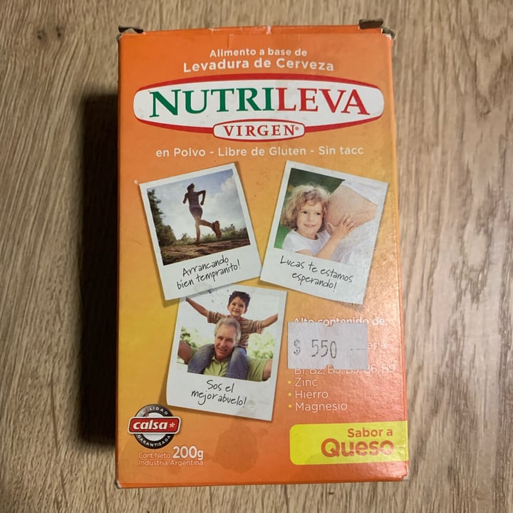 photo of Nutrileva Levadura Nutrileva Sabor Queso shared by @fserei on  30 Aug 2022 - review