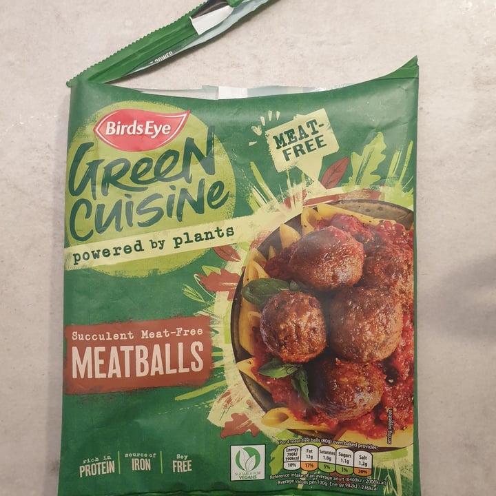 photo of Findus Green Cuisine Meat Free Meatballs shared by @v3e3r3o on  08 Oct 2020 - review