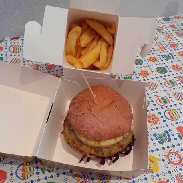 Photo du plat “Veggie burger”
