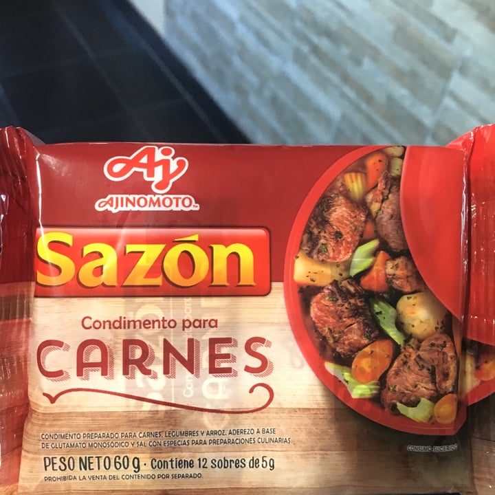 photo of Ajinomoto Sazón para carnes shared by @candejulieta on  11 Jun 2021 - review