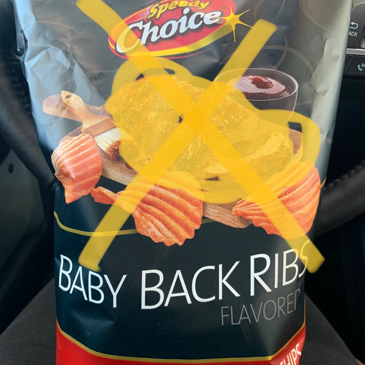Baby Back Ribs Potato Chips from Speedy Choice - Vegan Product Reviews ...